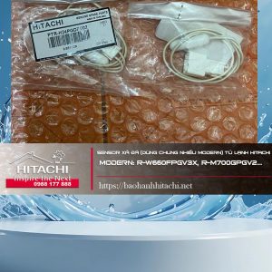 Phụ kiện cảm biến đá cho tủ lạnh Hitachi Uy tín, linh kiện thay thế mới, phù hợp model R-W660FPGV3X, R-M700GPGV2, đảm bảo hoạt động ổn định. Liên hệ 0988 177 888 để đặt hàng.