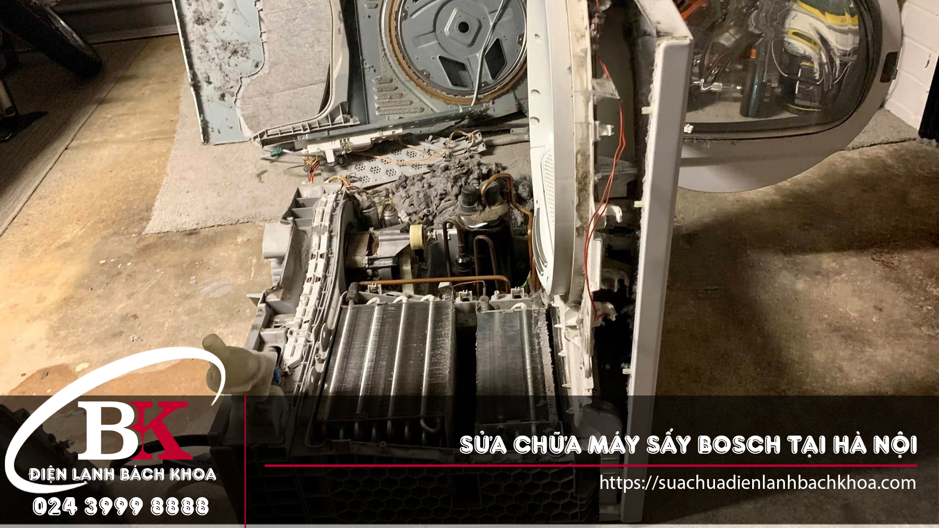 Sửa chữa máy sấy Bosch tại Hà Nội
