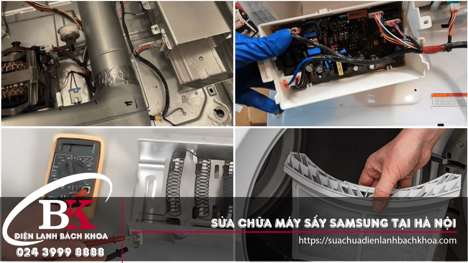 Sửa chữa máy sấy Samsung tại Hà Nội