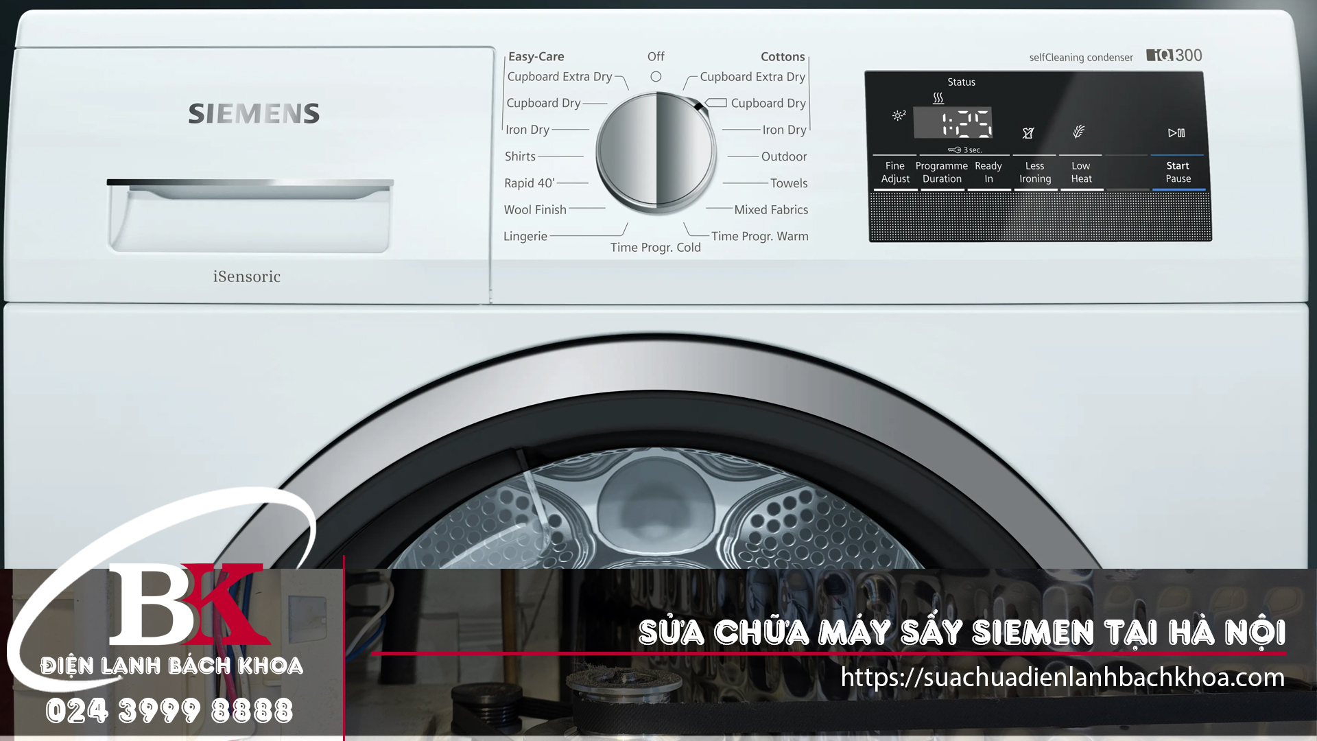 Sửa chữa máy sấy Siemen tại Hà Nội