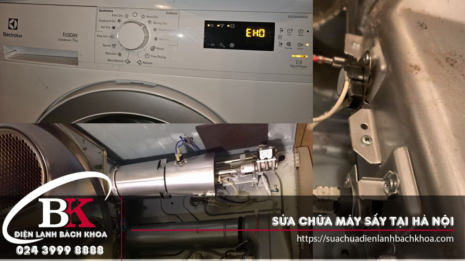Sửa chữa máy sấy uy tín tại Hà Nội