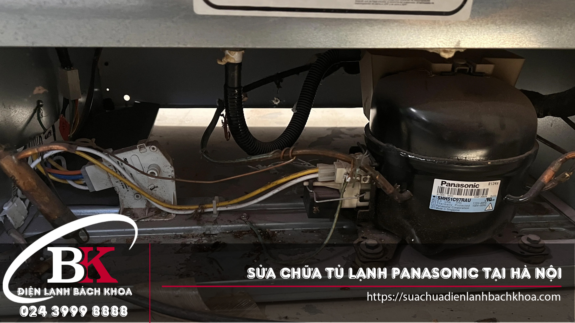 Sửa chữa tủ lạnh Panasonic tại Hà Nội