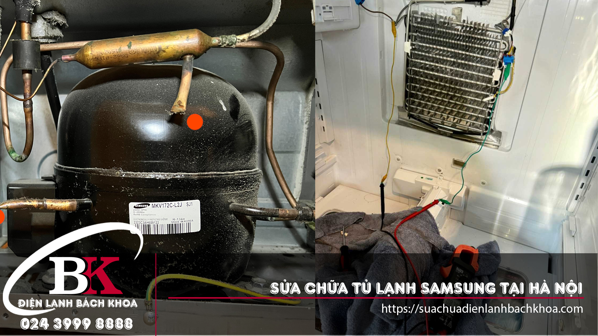 Sửa chữa tủ lạnh Samsung tại Hà Nội